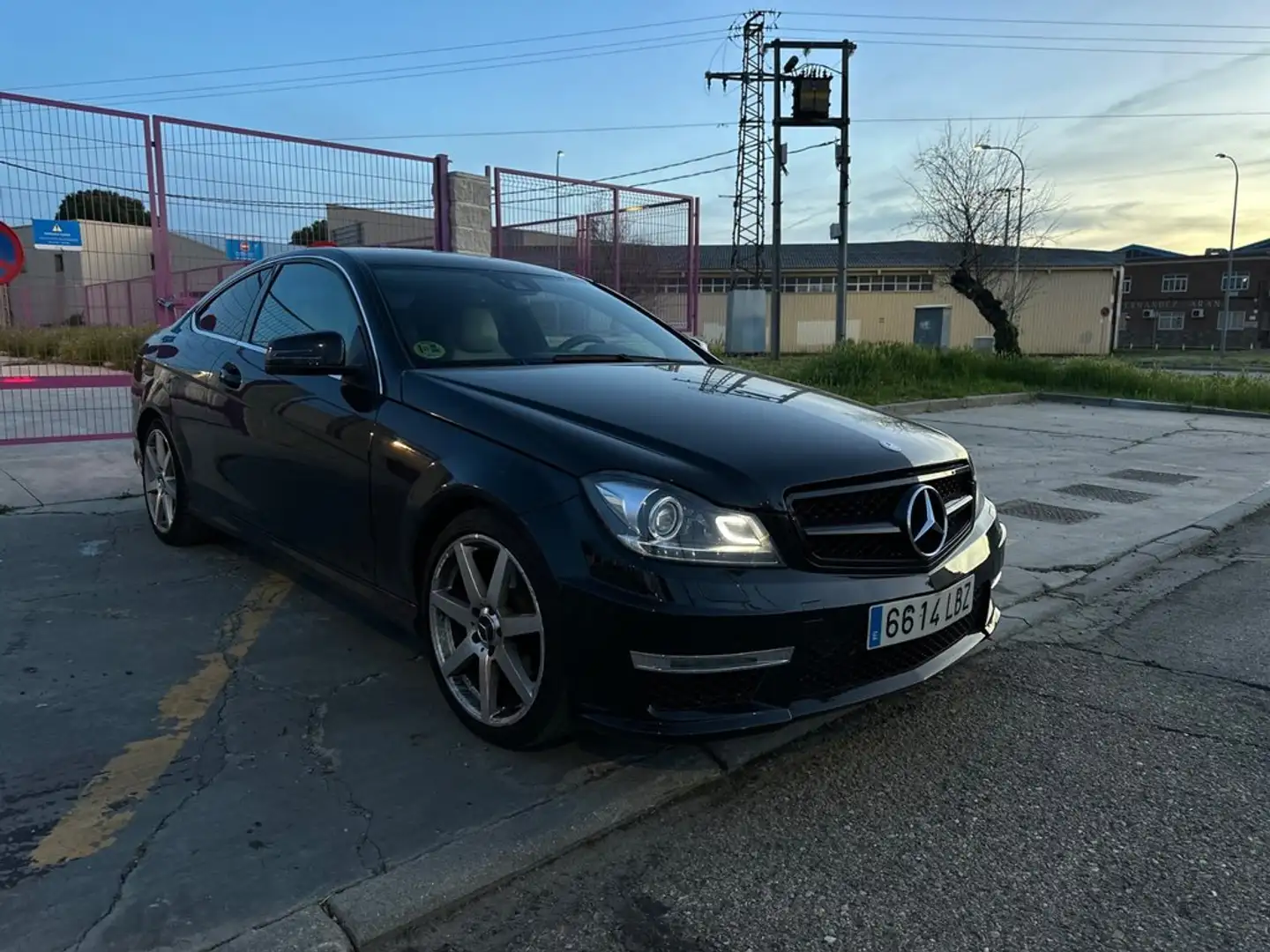 Mercedes-Benz C 250 CDI Sport Coupé Negro - 2