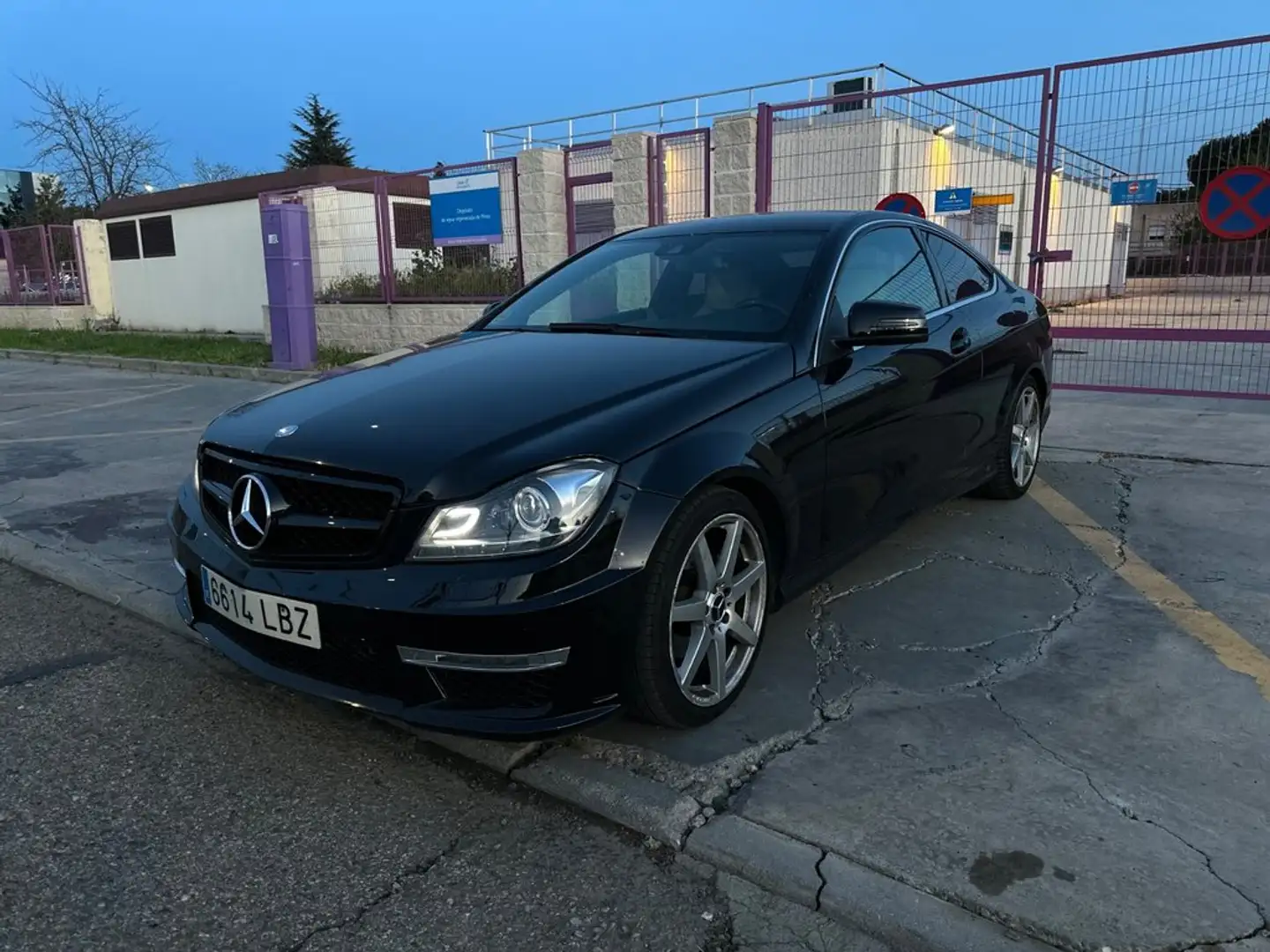 Mercedes-Benz C 250 CDI Sport Coupé Negro - 1
