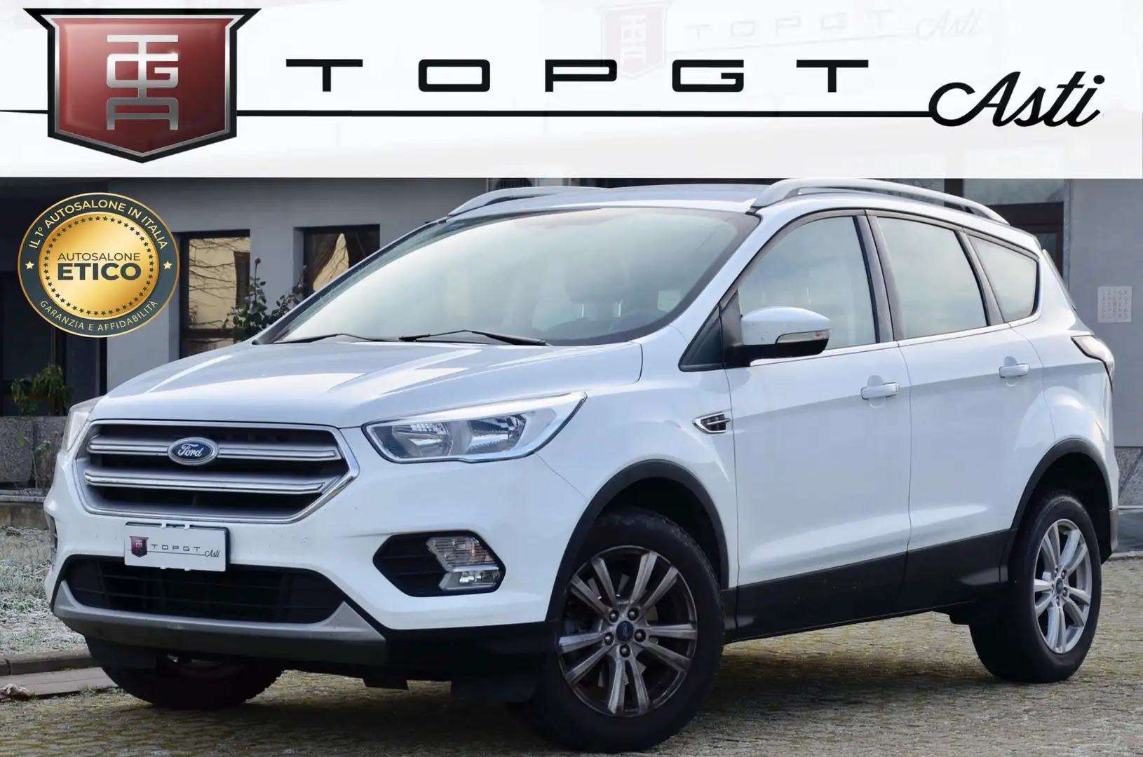 Ford Kuga 1.5 tdci Plus 120cv PREZZO REALE, PERMUTE Bianco - 1