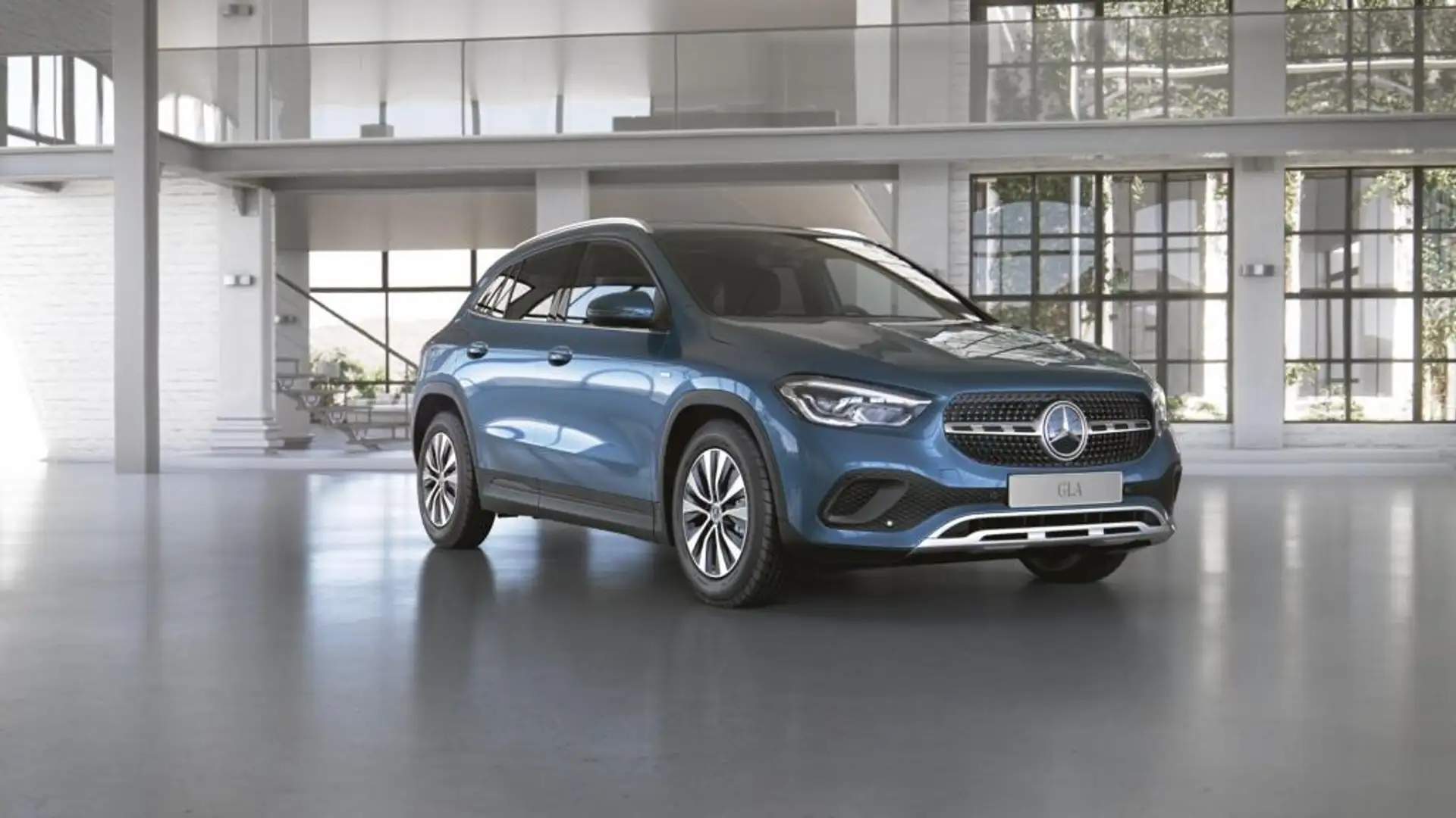 Mercedes-Benz GLA 250 e +KAMERA+MBUX+PANO+NAVI+AUT+SHZ+CarPlay Blau - 2