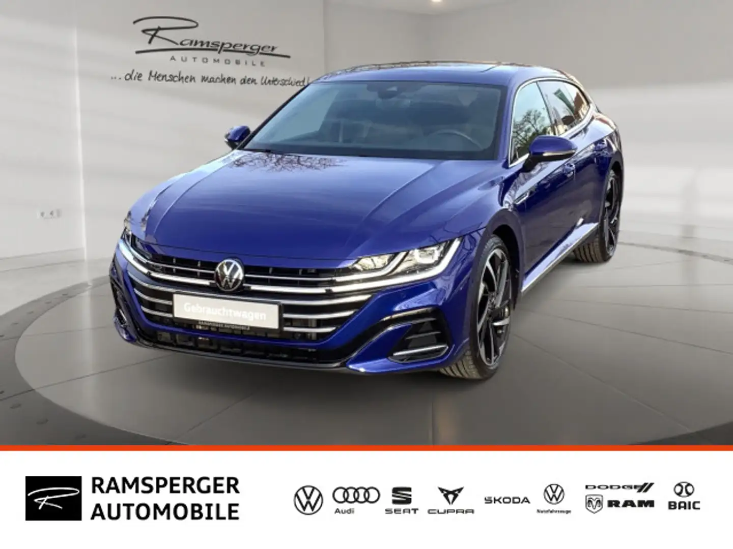 Volkswagen Arteon 2.0 TSI DSG R-Line AHK Pan Blau - 1