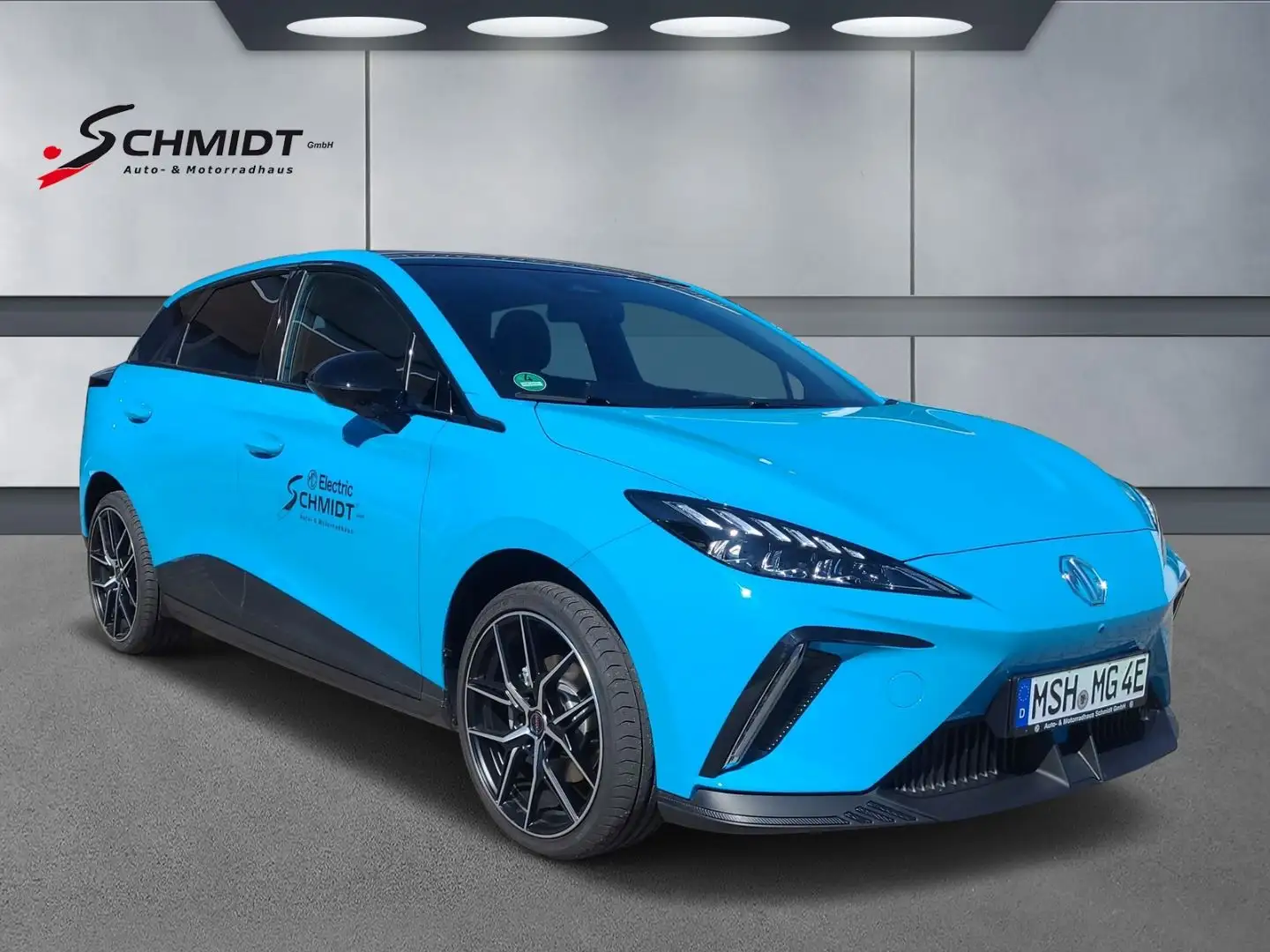 MG MG4 LUXERY WP SHZ PDC 360° NAVI MG iSMART V2L Blauw - 2