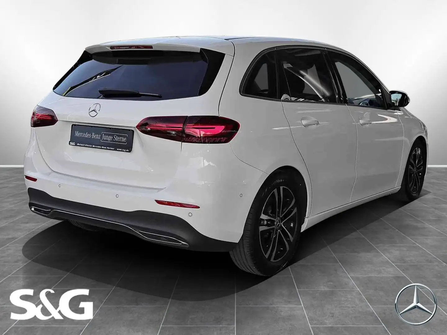 Mercedes-Benz B 200 KAMERA+SPURHALTE+CARPLAY+LED+MBUX+PDC+17" Weiß - 2