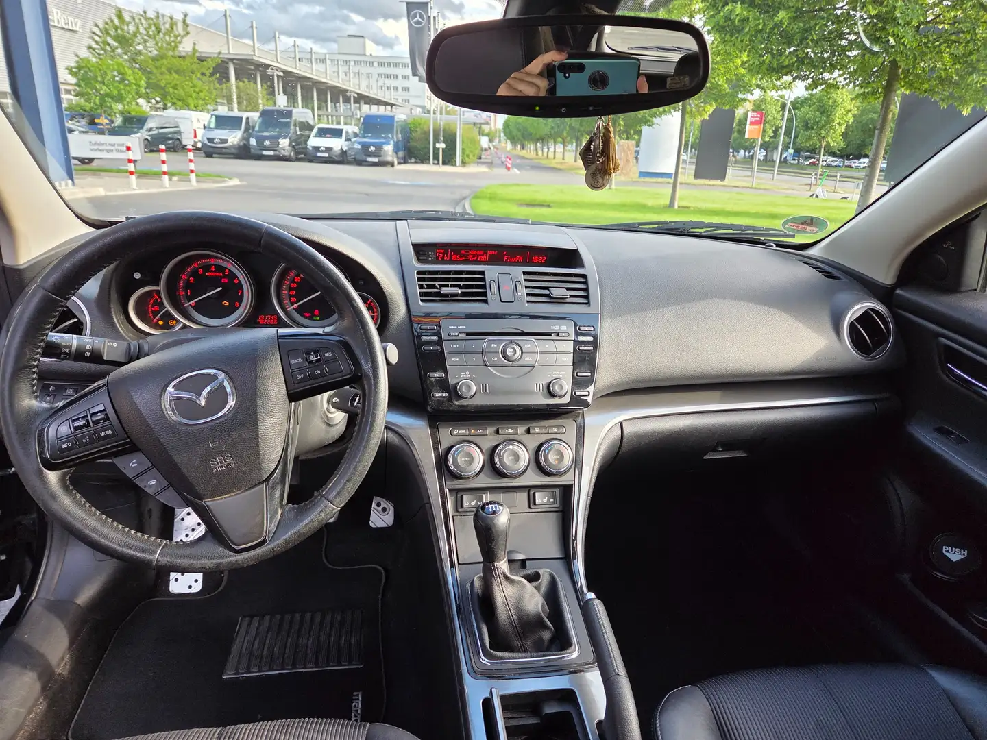 Mazda 6 Sport Kombi 2.0 MZR DISI 90th Anniversary TOP Чорний - 2