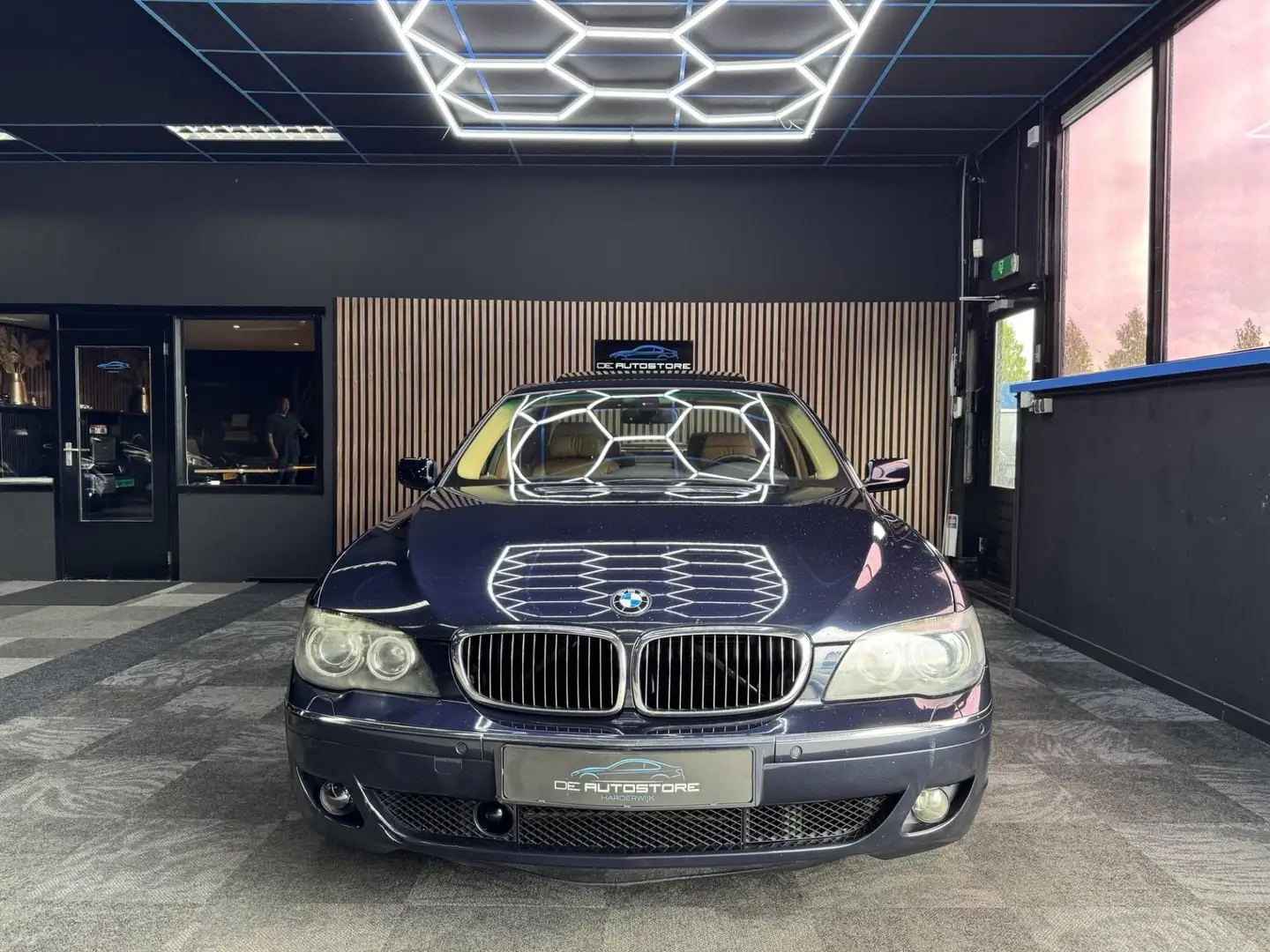 BMW 750 7-serie 750i High Executive Youngtimer Alle Opties Blauw - 2