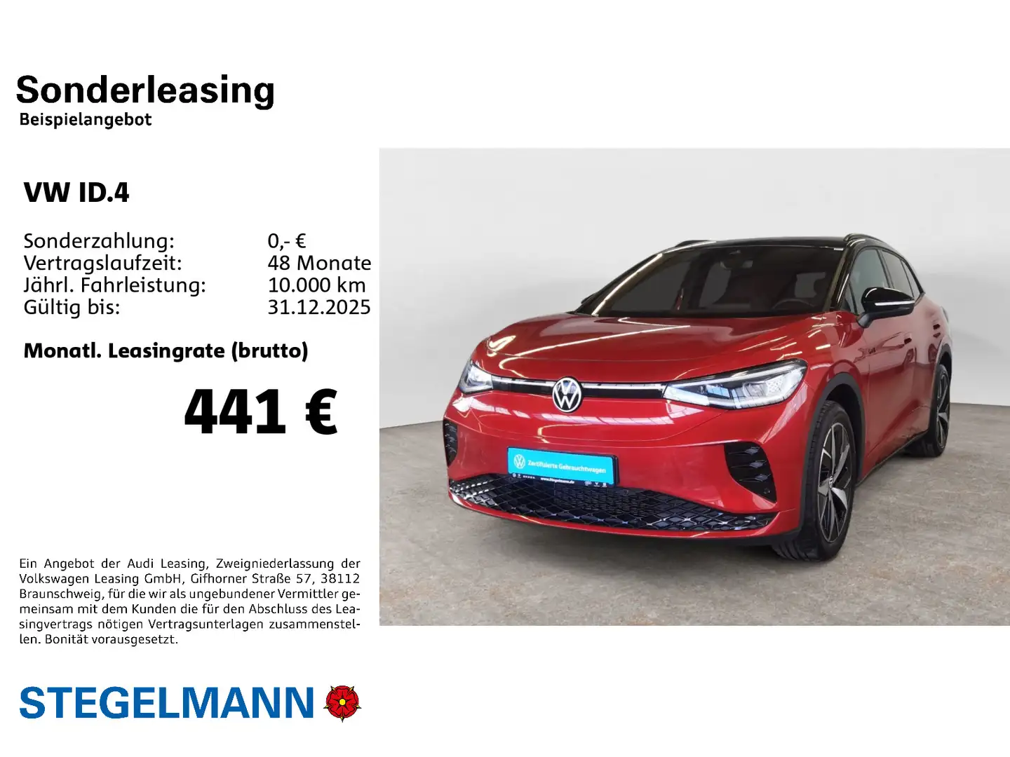 Volkswagen ID.4 GTX 4M 250kW/77kWh *AHK*Navi*+3 J. Garantie Rot - 2