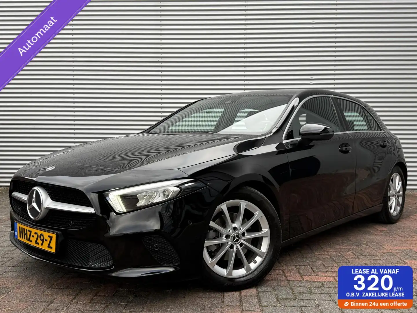 Mercedes-Benz A 180 d Automaat Cruise Navi Camera Pdc 2018 Nieuw Model Zwart - 1