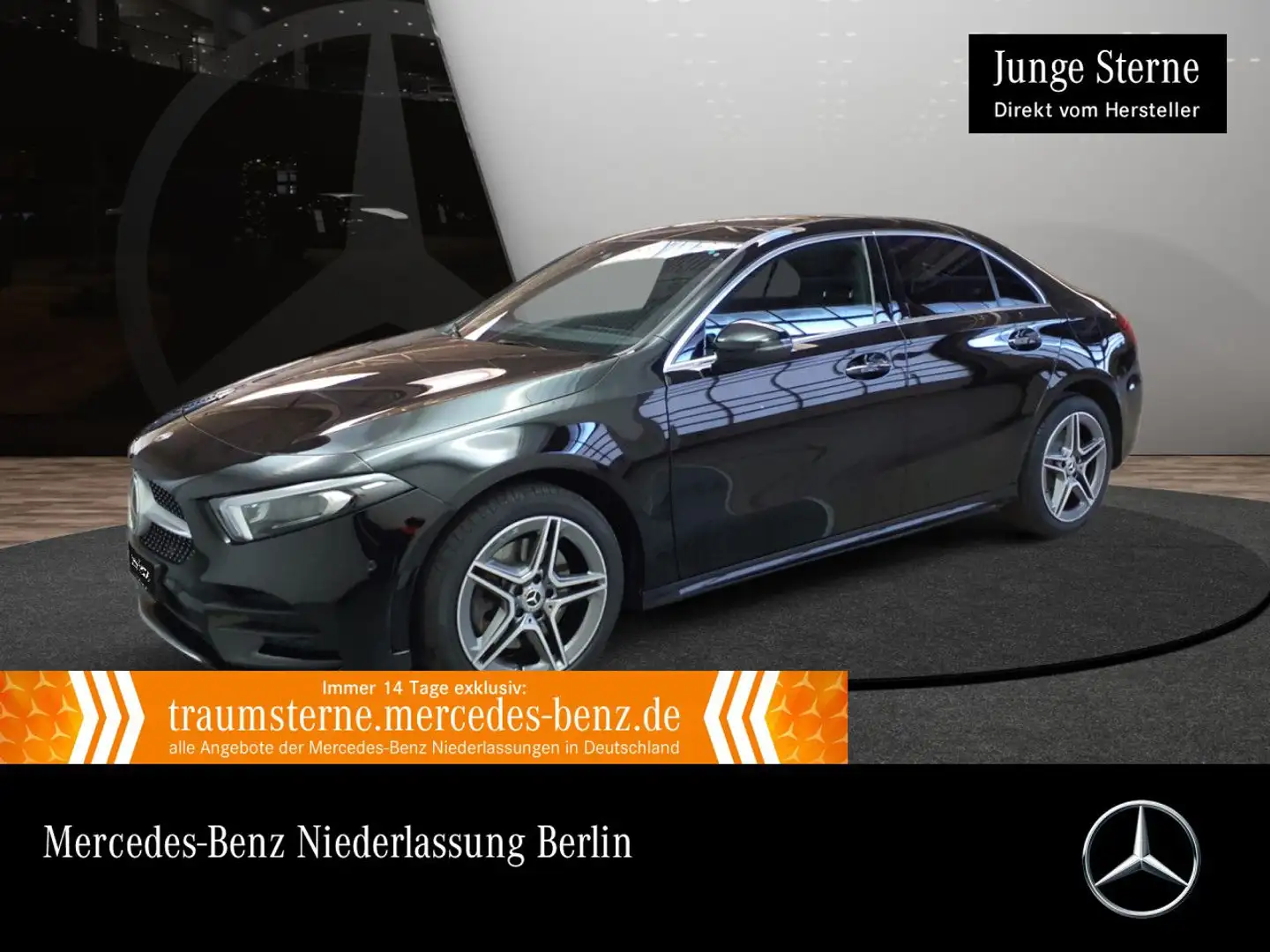 Mercedes-Benz A 250 e Lim AMG+PANO+MULTIBEAM+KAMERA+KEYLESS+8G Noir - 1