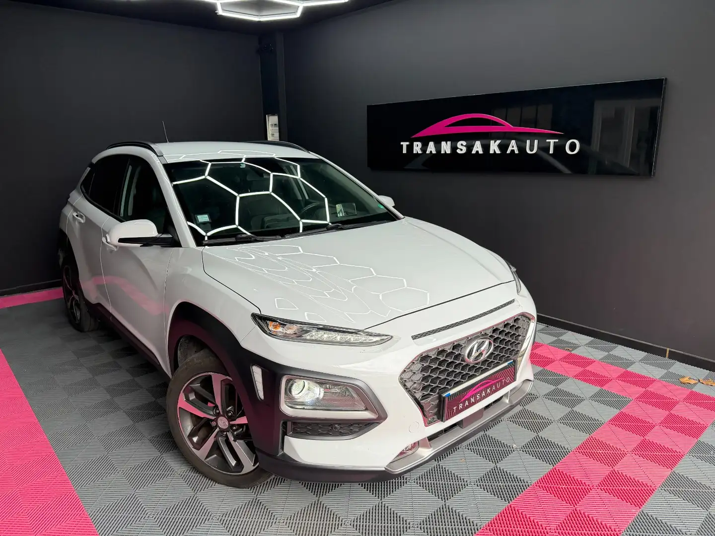 Hyundai KONA Kona 1.0 T-GDi 120 Executive Blanc - 1