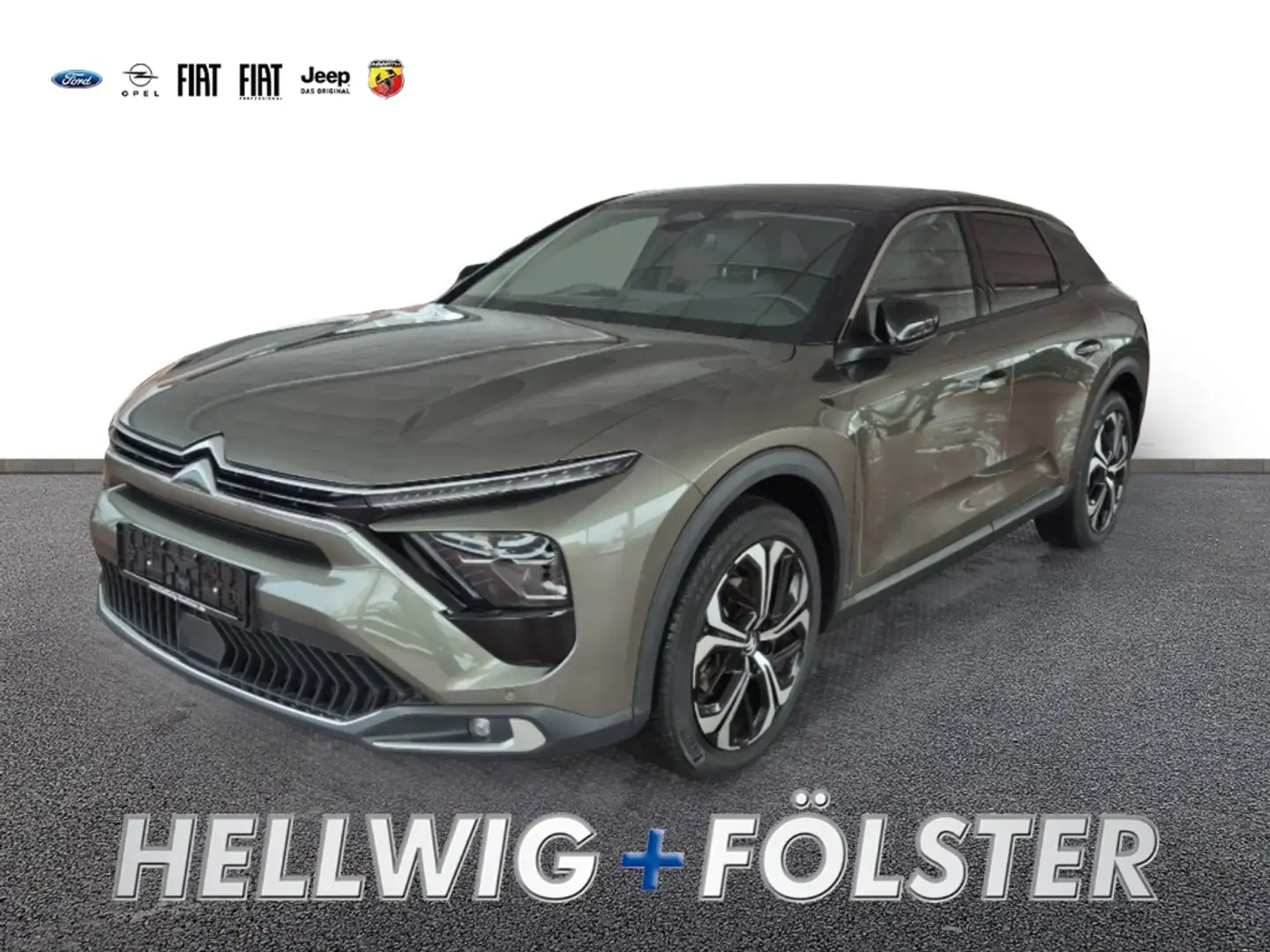 Citroen C5 X Plus AT Shz Navi Kamera PDC v+h Leder Grau - 1