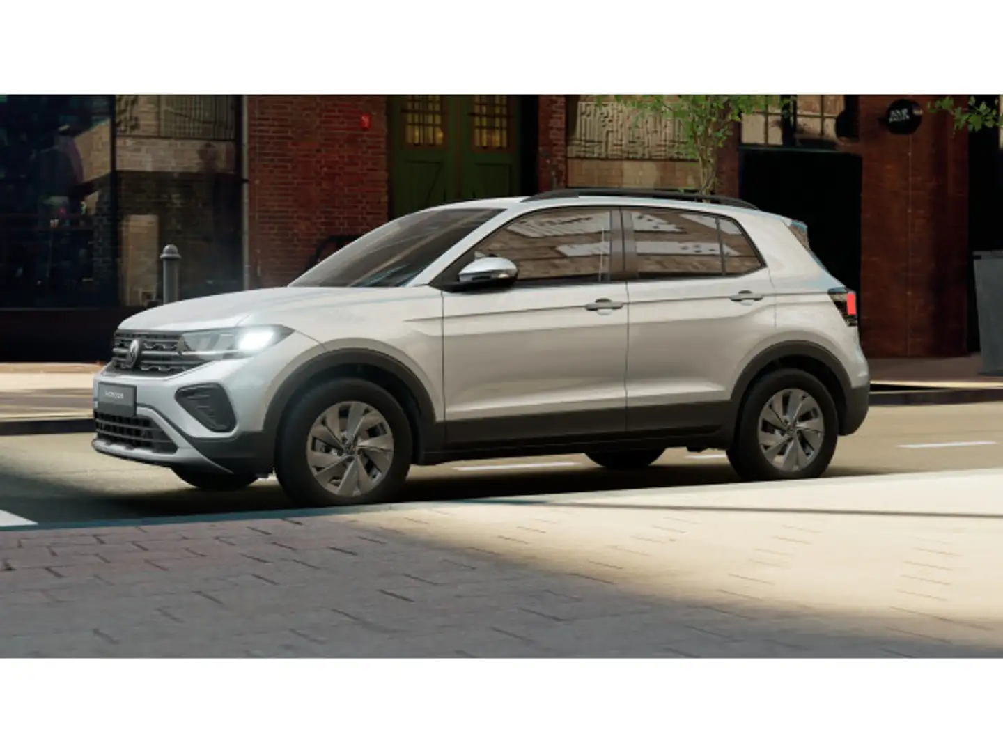 Volkswagen T-Cross 1.0 TSI Life 5J Garantie ACC CARPLAY LED Silber - 2