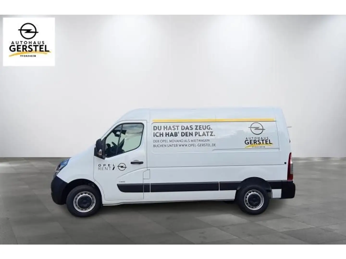 Opel Movano 2.3 CDTI Kasten L2H2 3,5t KLIMA CAM PDC Weiß - 1
