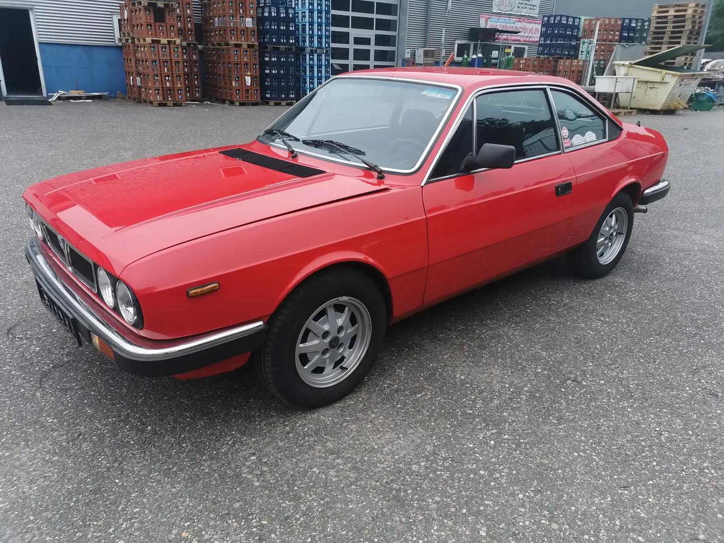 Lancia Beta 2000 ie coupe Rouge - 1