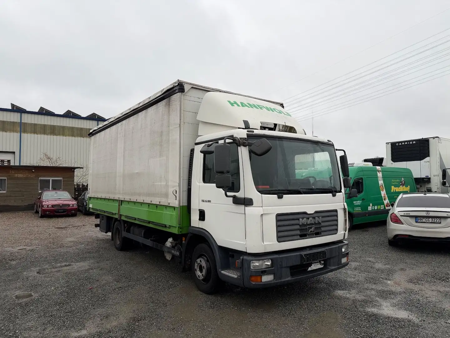 MAN TGL 8.180 4x2 BL Klima Edscha TÜV Weiß - 2