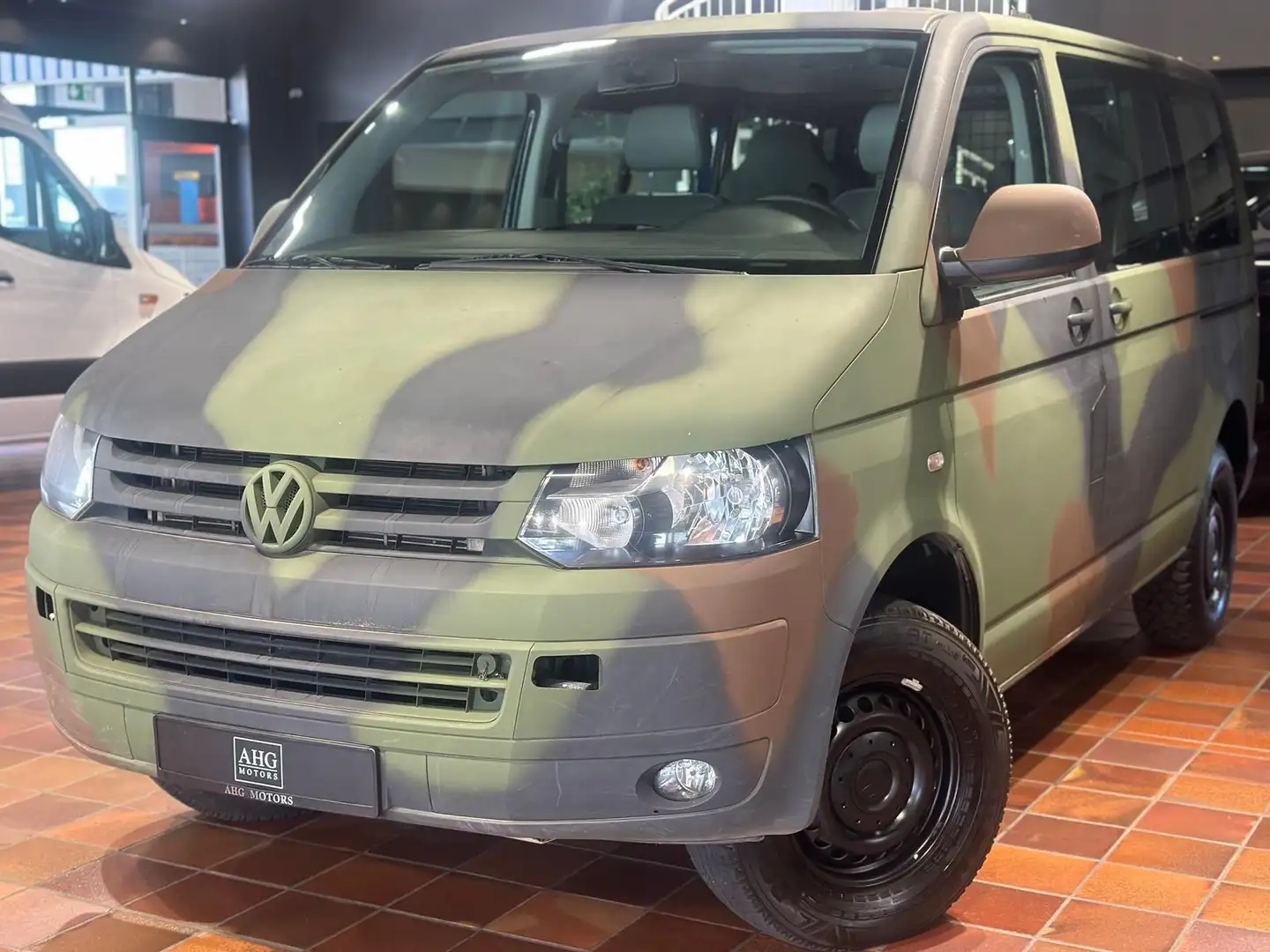 Volkswagen T5 Widder 4Motion kurz Seikel Rockton Bundeswehr Синій - 2