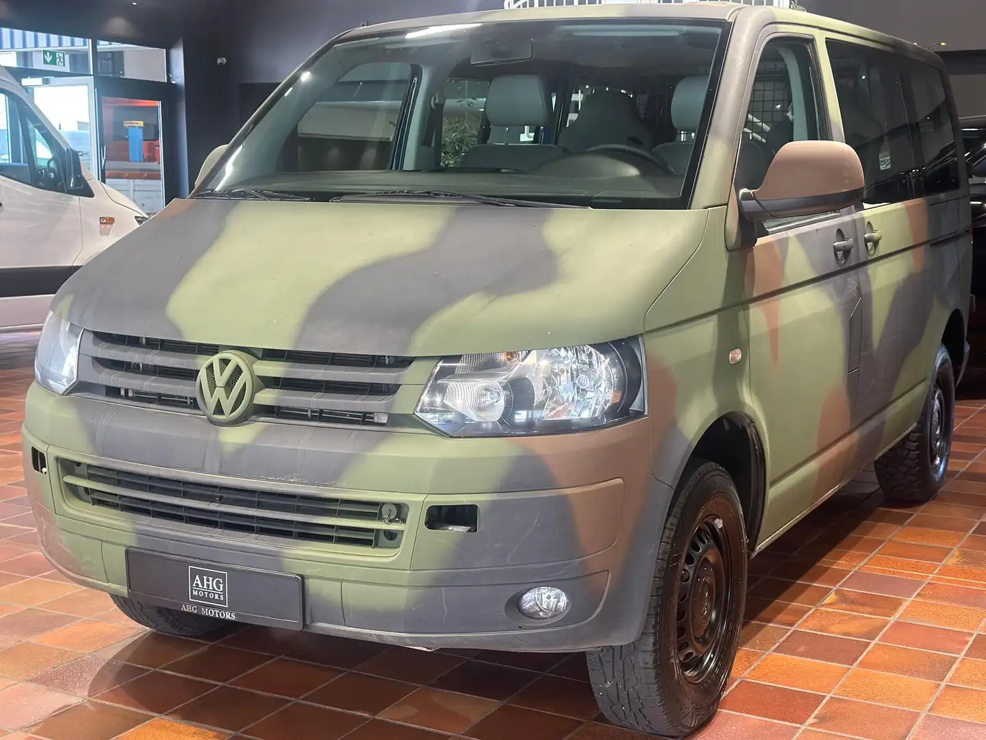Volkswagen T5 Widder 4Motion kurz Seikel Rockton Bundeswehr Azul - 2