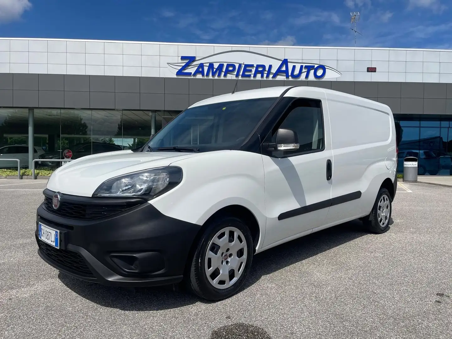 Fiat Doblo 1.6 mjt 16v CARGO MAXI Lounge 105cv E6d Blanc - 1