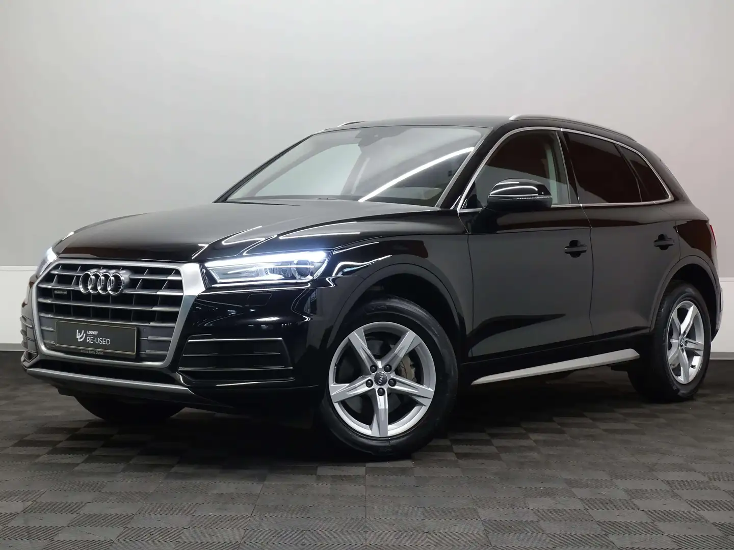 Audi Q5 2.0TDI 190 S-Tronic Quattro Zwart - 1