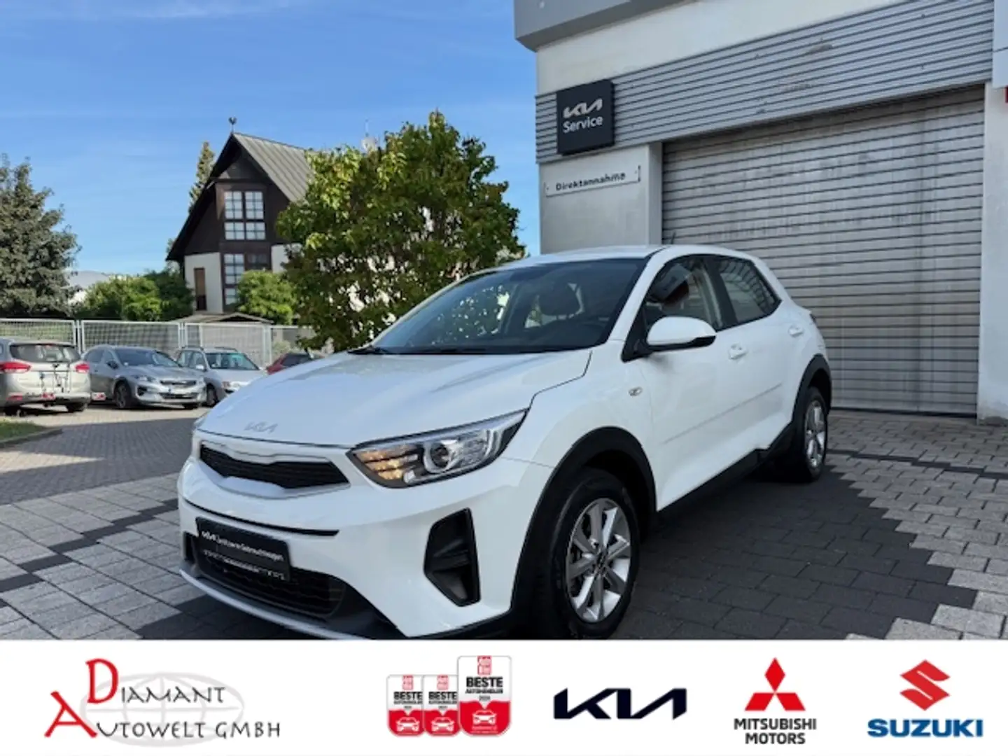 Kia Stonic Edition 7 1.0 T-GDI EU6d**DCT**EMOTION-PAKET** Blanc - 1