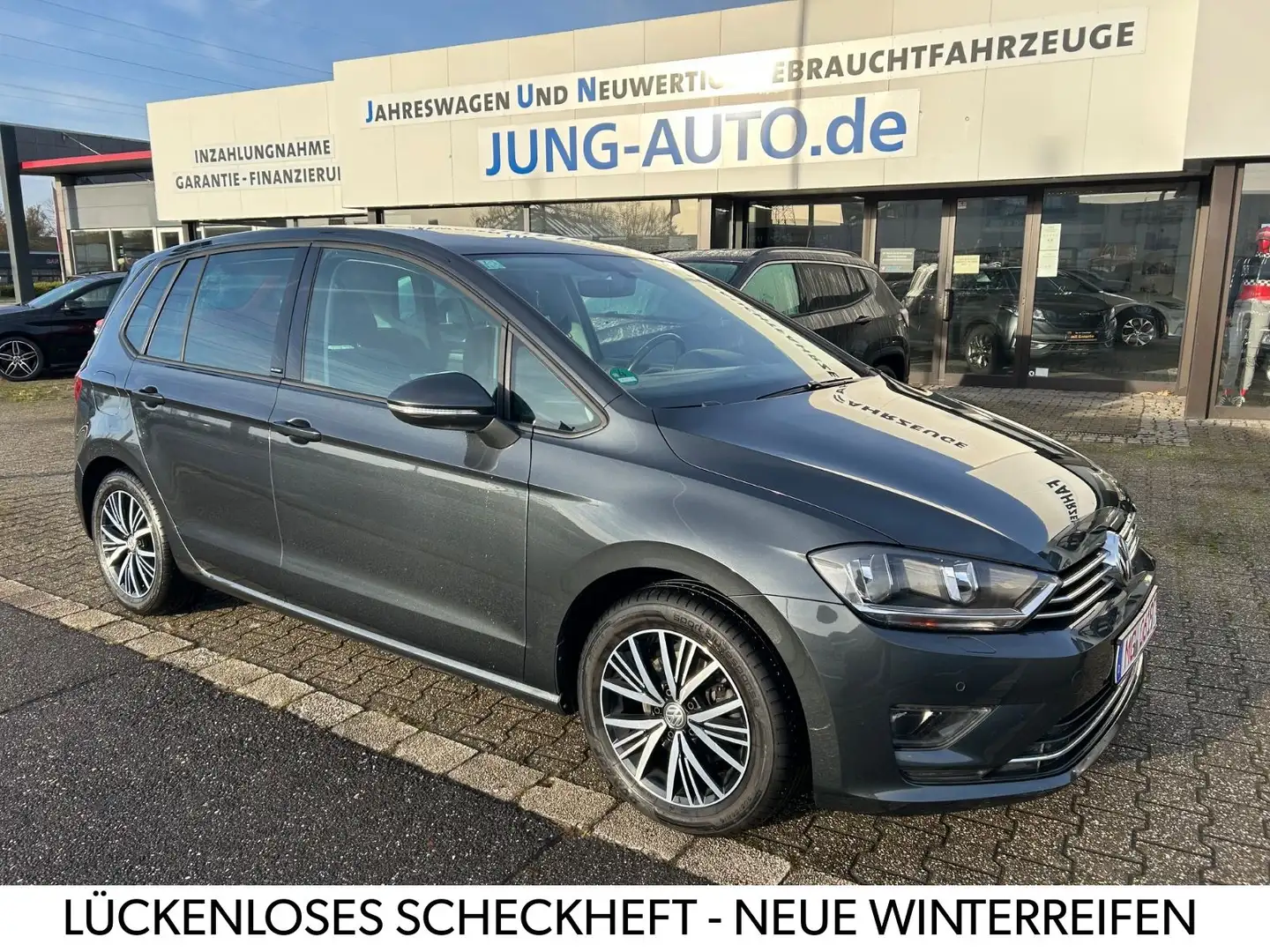 Volkswagen Golf Sportsvan Allstar DSG PANO WINTERP. GARANTI Szary - 1