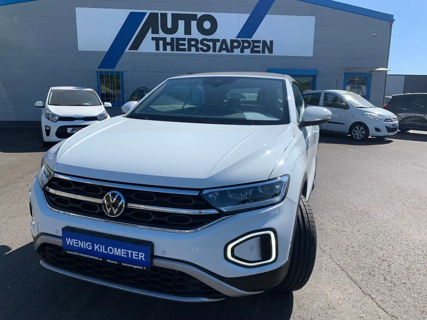 Volkswagen T-Roc Cabriolet Style AppConnect/18°Alu/ ACC/PDC Weiß - 1