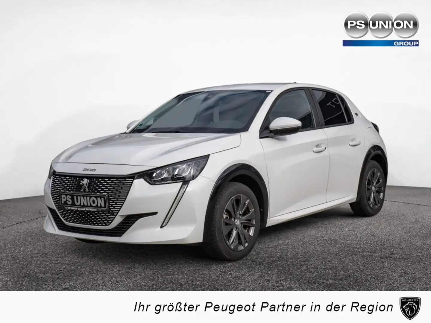 Peugeot e-208 Blanc - 1