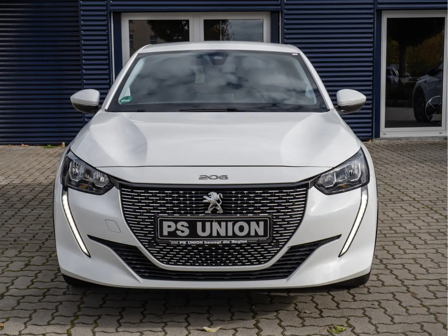 Peugeot e-208 Blanc - 2