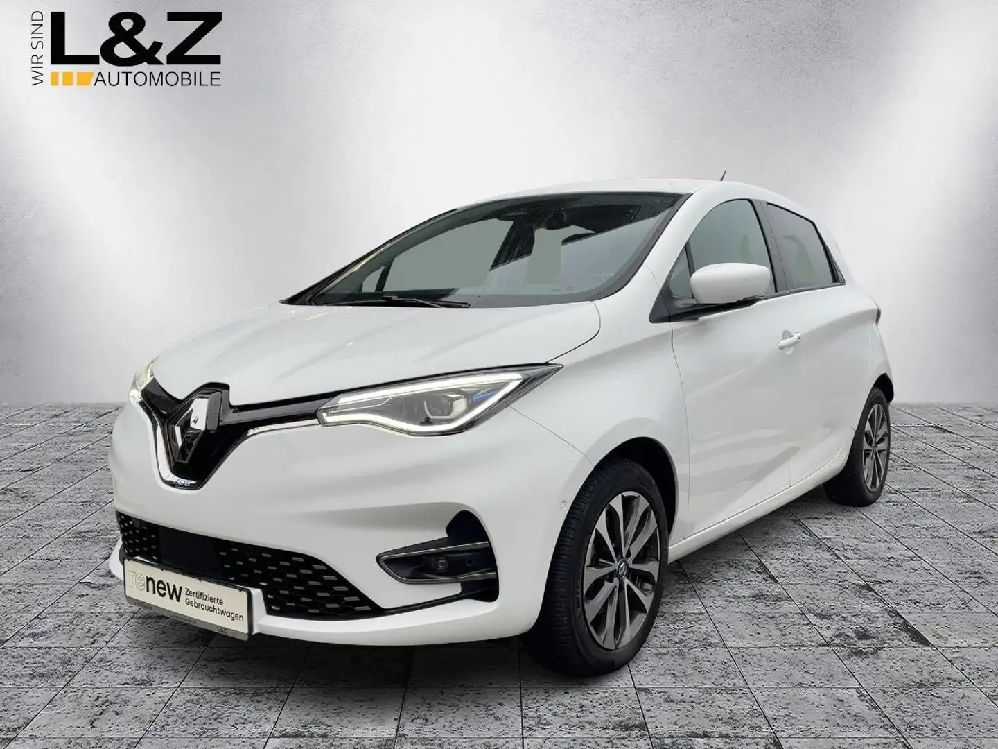 Renault ZOE INTENS R135 ZE 50 CCS zzgl. Batteriemiete White - 1