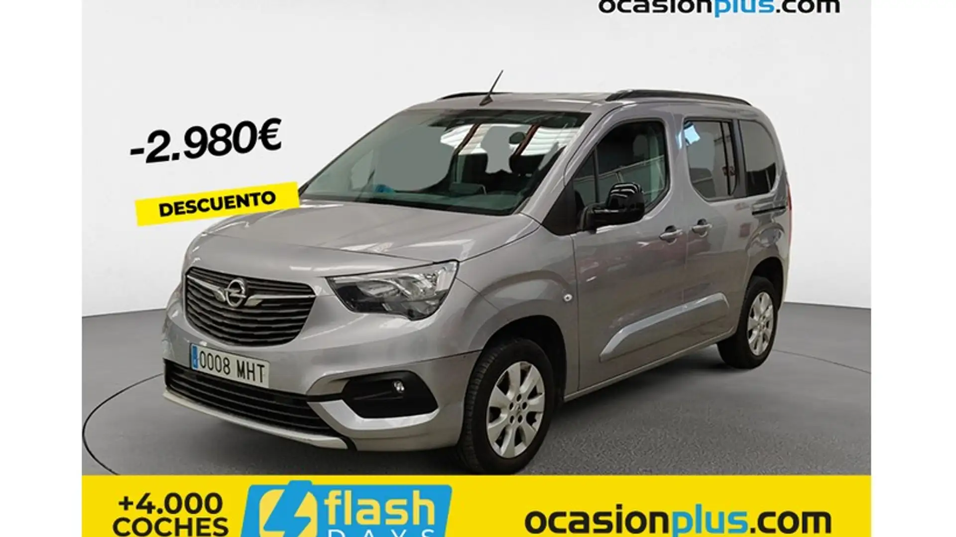 Opel Combo Life 1.5TD S/S Innovation L 100 Gris - 1