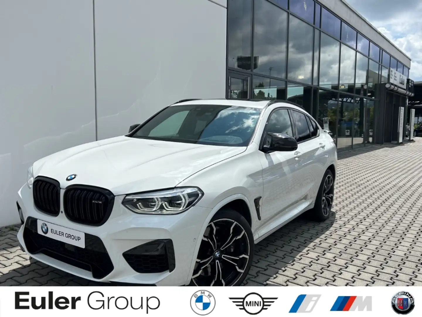 BMW X4 M Competition LkHZ AHK Parkass+ HUD H/K DrivAss+ Weiß - 1