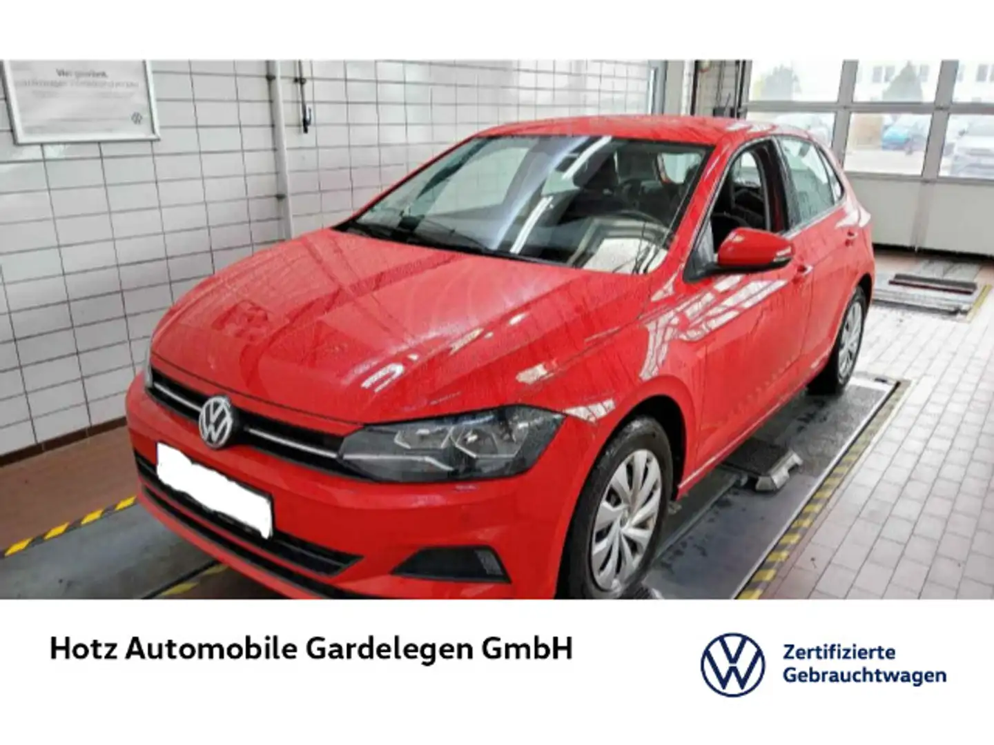 Volkswagen Polo VI 1.0 TSI Comfortline PDC/Sitzh/Klima Rouge - 1