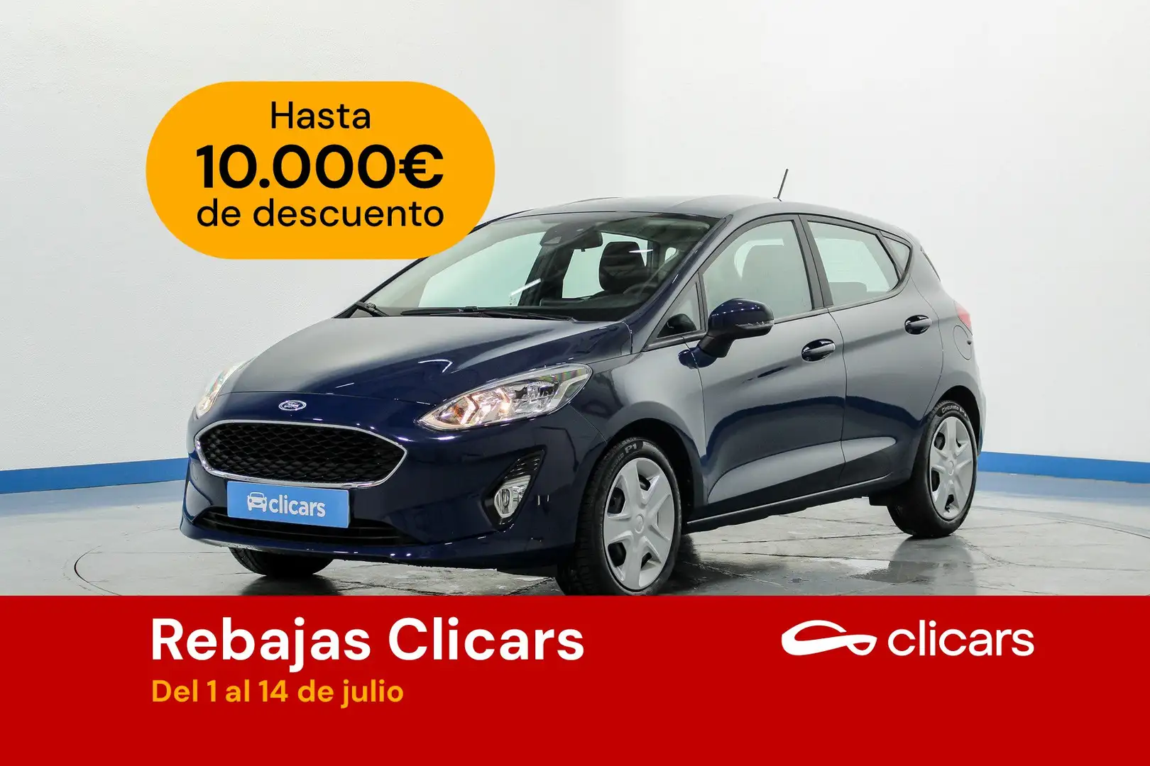 Ford Fiesta 1.5TDCi Trend 85 Azul - 1