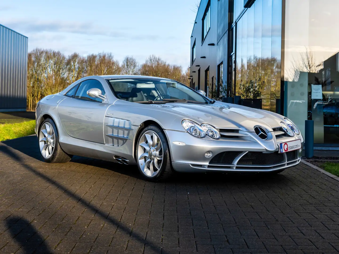 Mercedes-Benz SLR McLaren Argintiu - 1