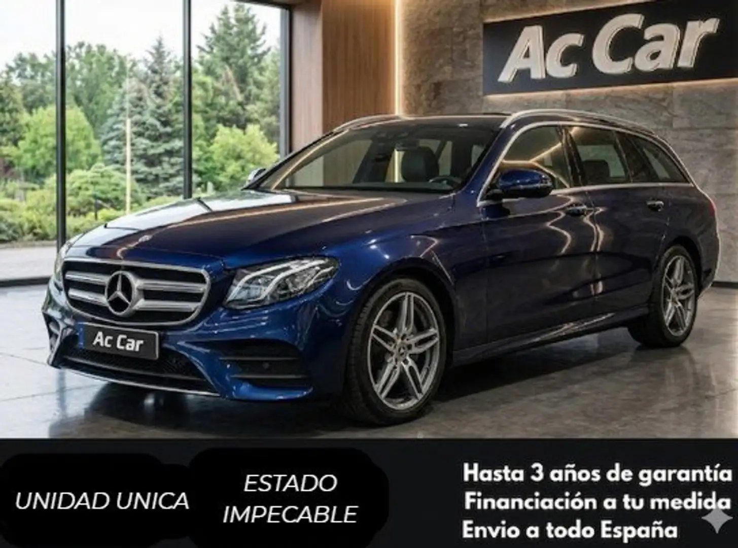 Mercedes-Benz E 200 d Estate Azul - 1