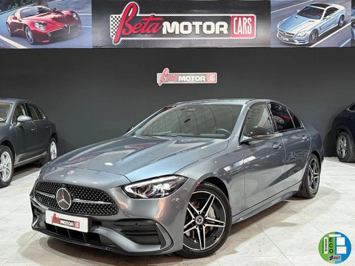 Mercedes-Benz C 200 200d 9G-Tronic Gris - 1