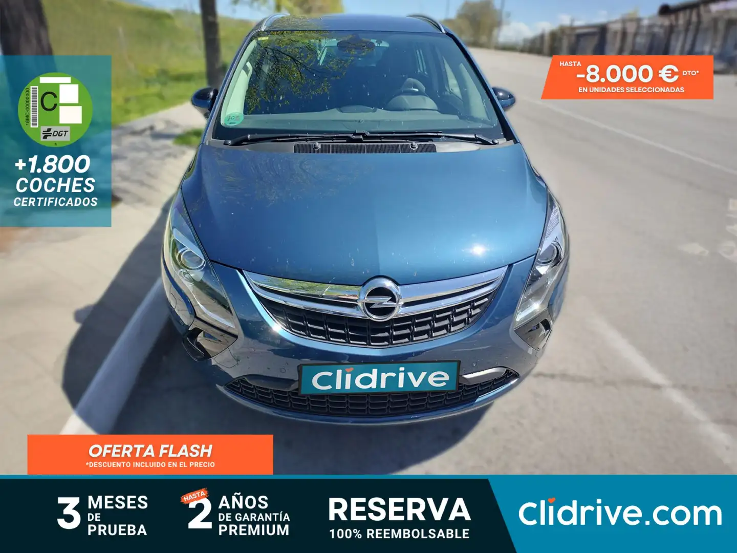 Opel Zafira 1.6CDTI S/S Excellence 134 Azul - 1