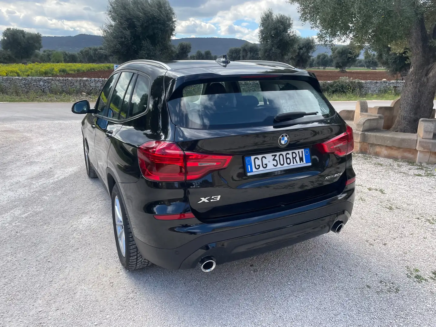 BMW X3 X3 xdrive20d mhev 48V Business Advantage auto Nero - 2