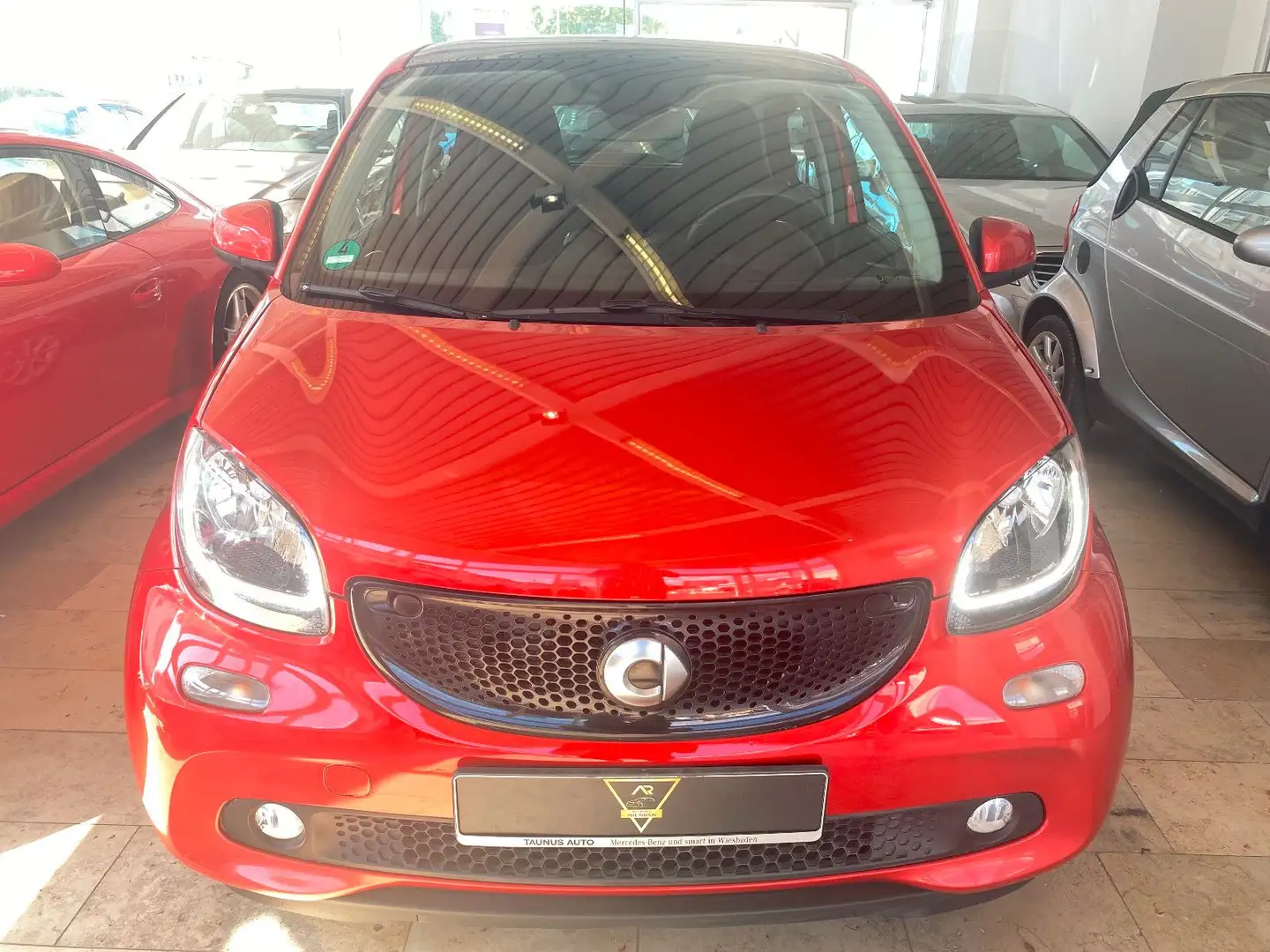 smart forFour 0.9 Turbo Passion/Autm./50tkm/LED/PDC/Pa Rood - 2