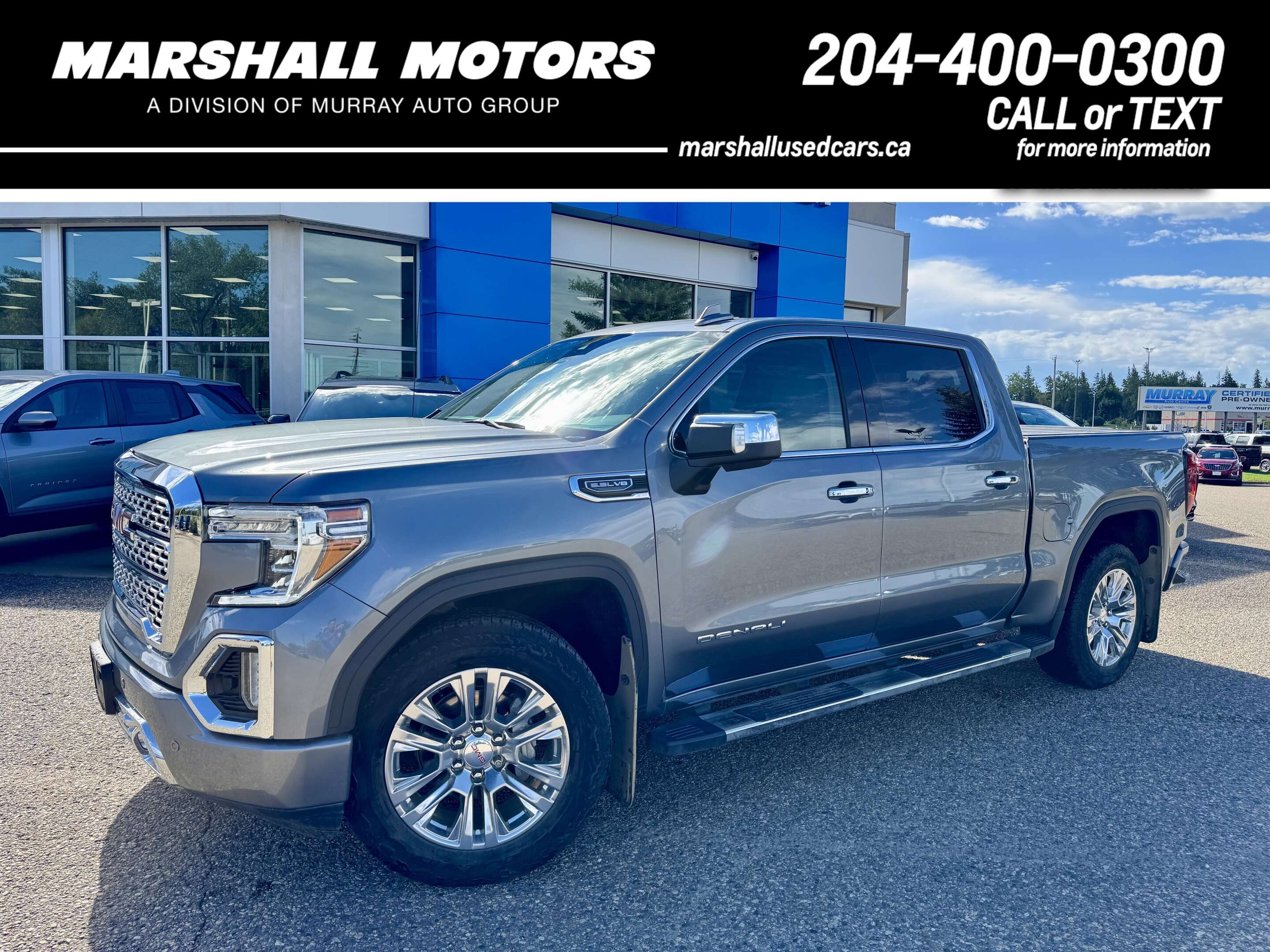 2021 GMC Sierra 1500 Crew Cab *Local Trade* Denali Trim* V8 Engine* Leather* Sun - Image 1