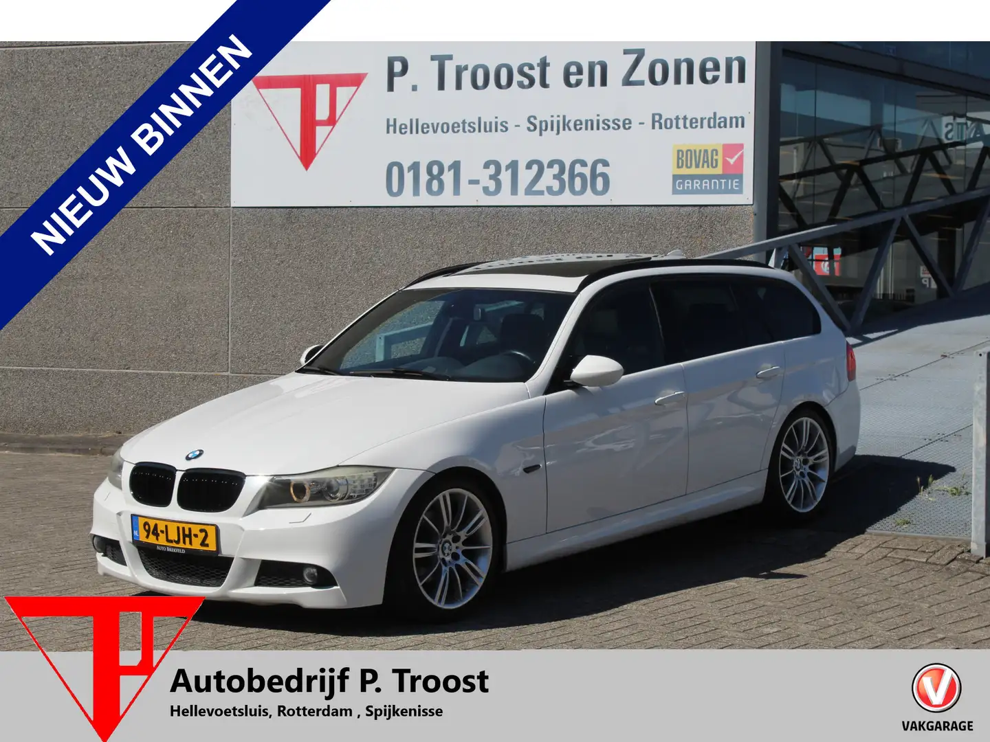 BMW 318 3-serie Touring 318i Business Line Sport Panoramad Wit - 1