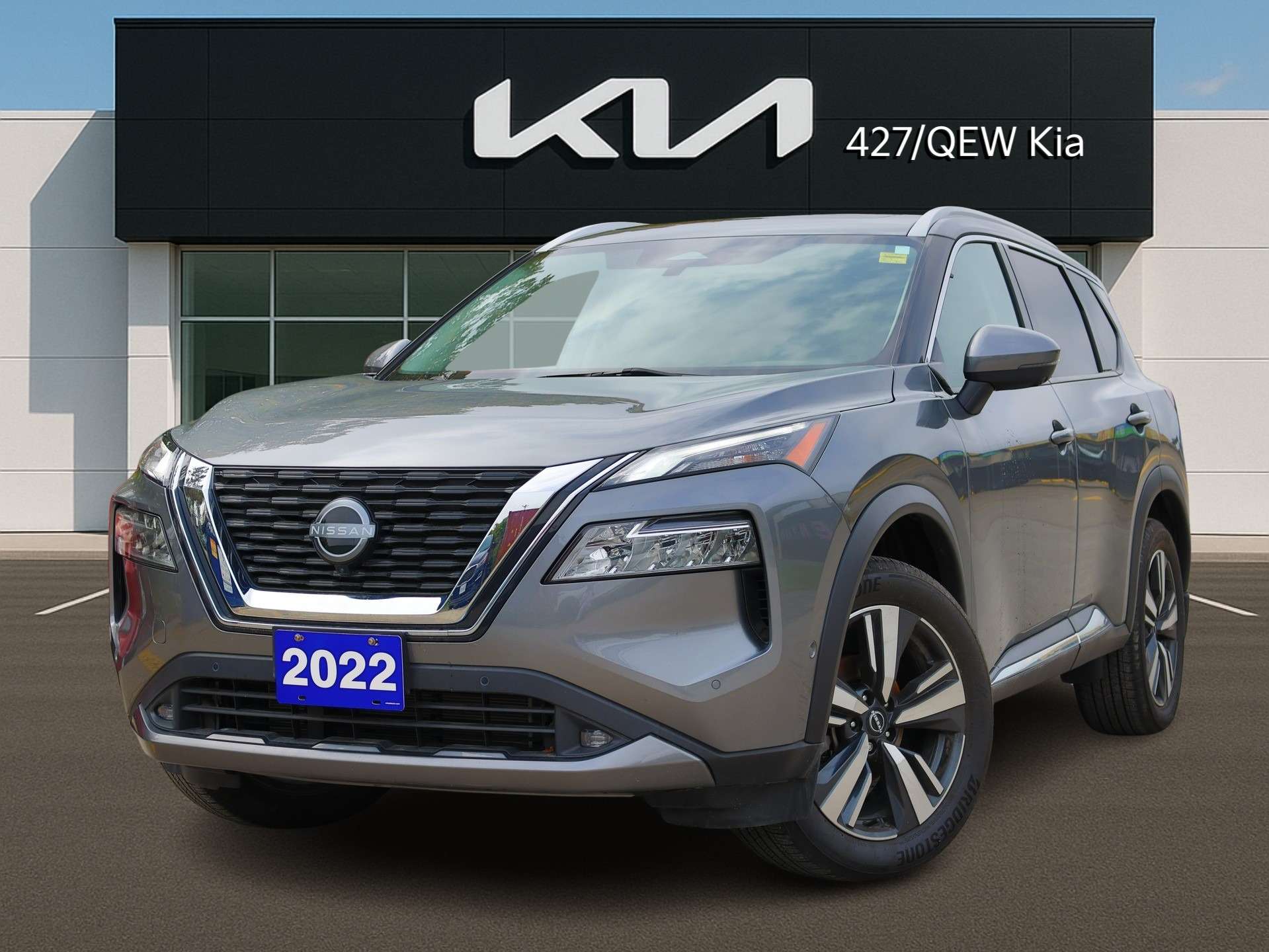 Gray 2022 Nissan Rogue SUV / Crossover All-Wheel Drive Automatic