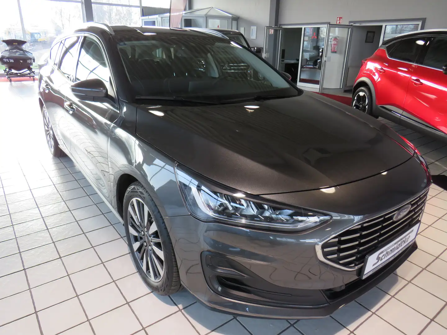 Ford Focus 1.0 EcoBoost Titanium Style*Navi*Sitzh.*Kamera Grau - 1