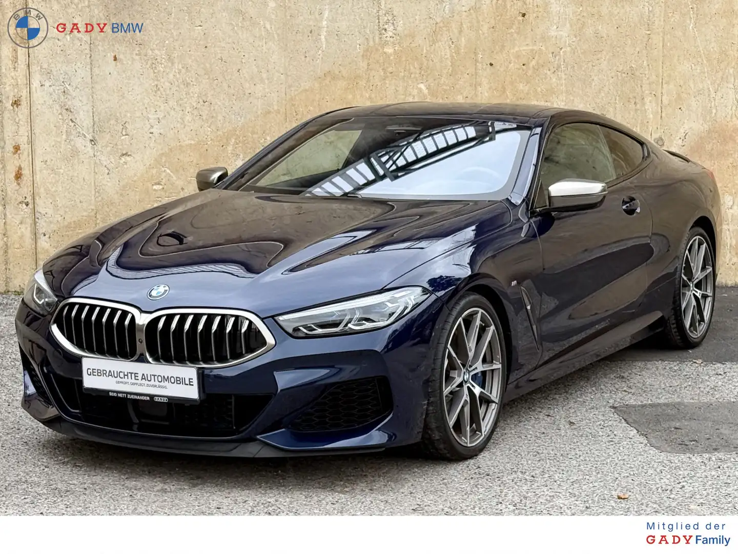 BMW M850 i xDrive Blau - 1