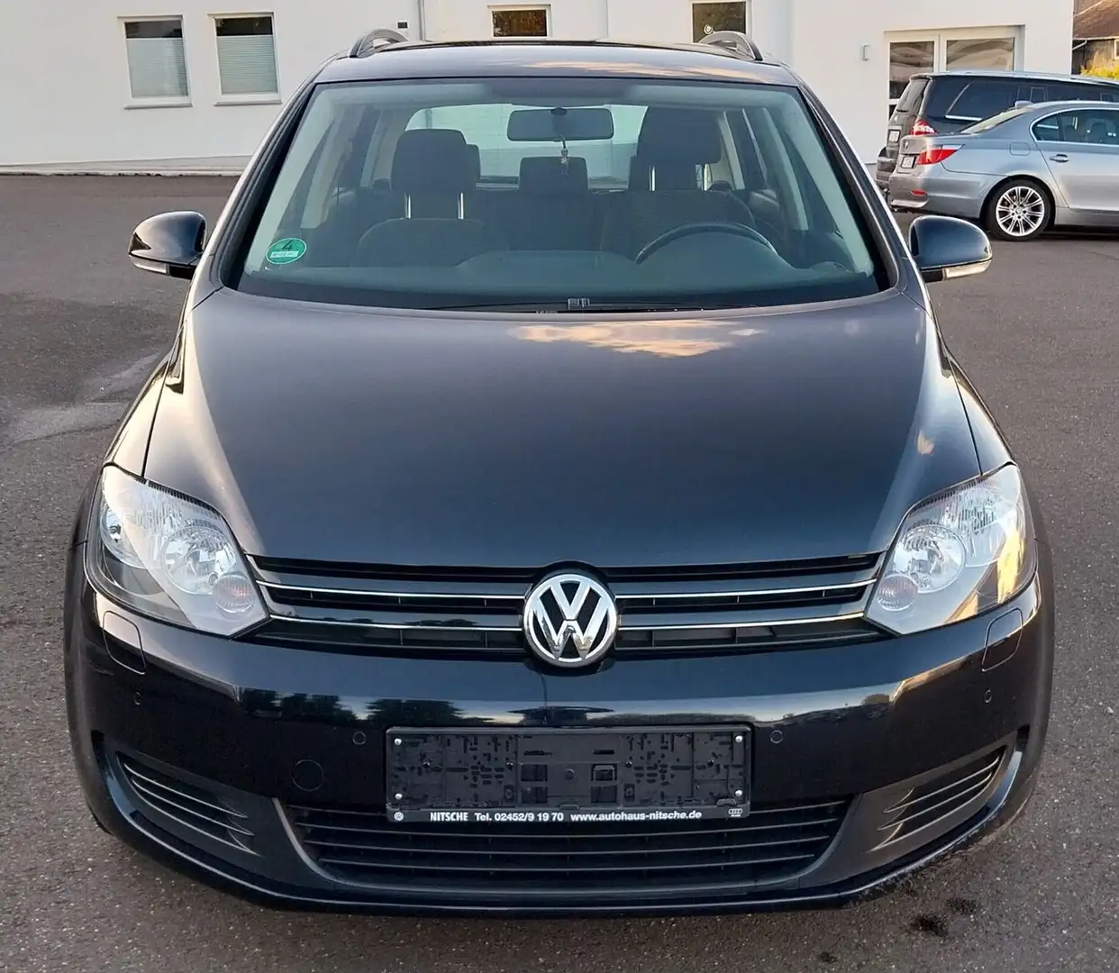 Volkswagen Golf Plus VI Comfortline BMT Navi Scheckheft Schwarz - 2