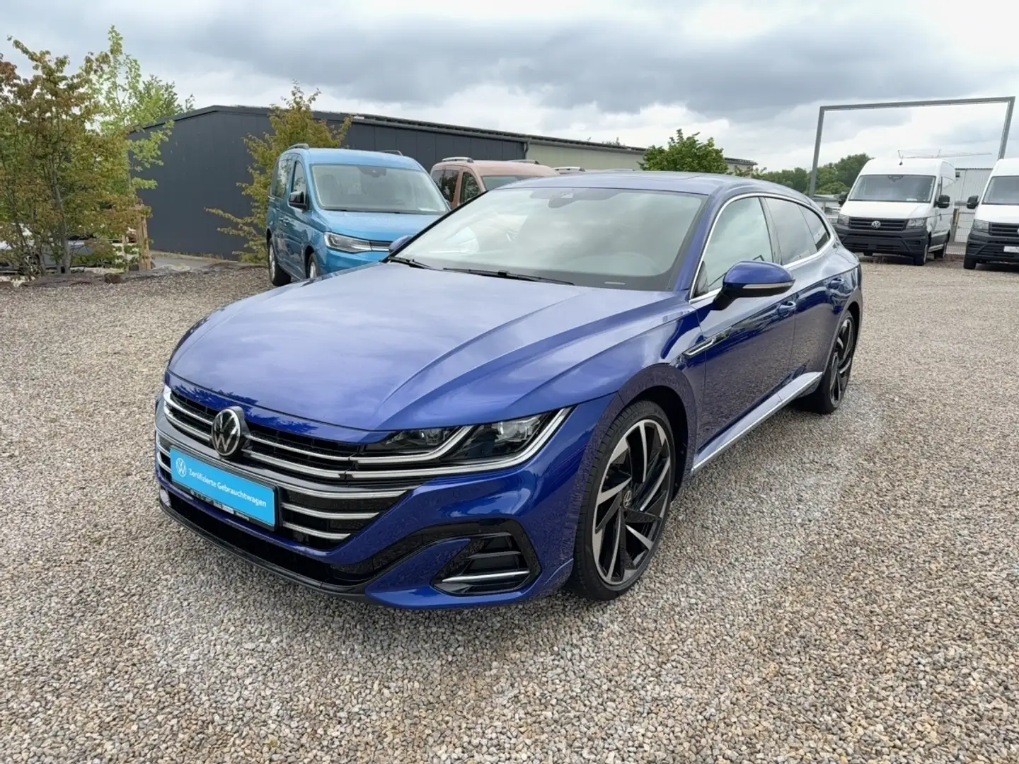 Volkswagen Arteon SB R-Line TDi 4M Schiebe-Ausstelldach 360 Blau - 2