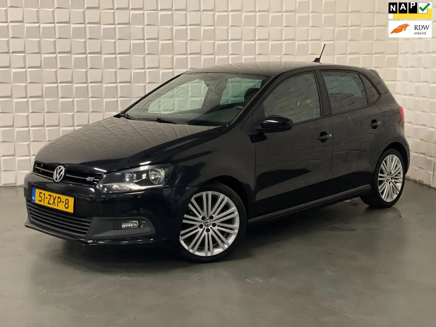Volkswagen Polo 1.4 TSI Blue GT AUTOMAAT CRUISE NAVI NAP Negru - 1