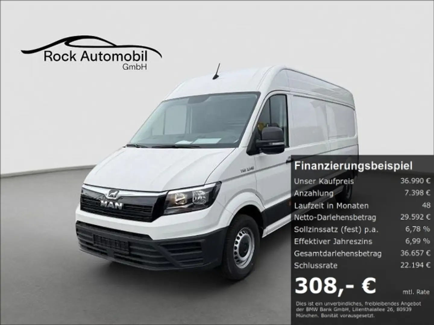 MAN TGE 3.140 4X2F L4H3 2,0 TDI *Garantie* Weiß - 1