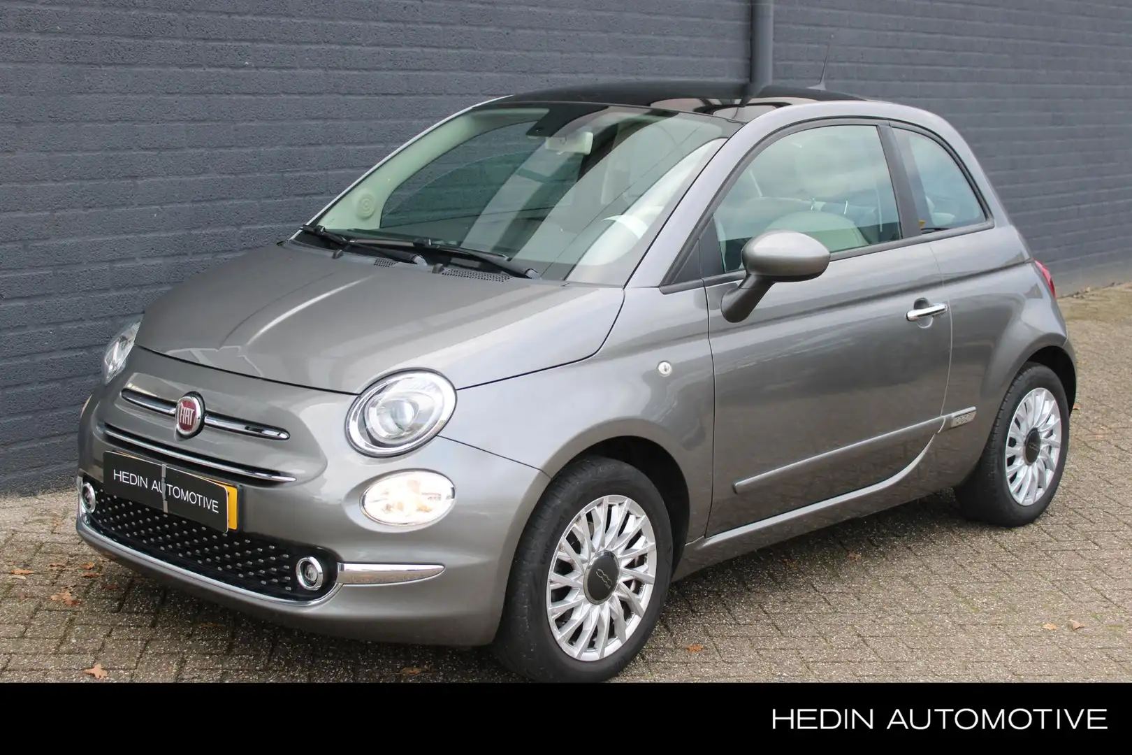 Fiat 500 1.2 Lounge 4 Cilinders | Automaat | Airco | Apple Gris - 1