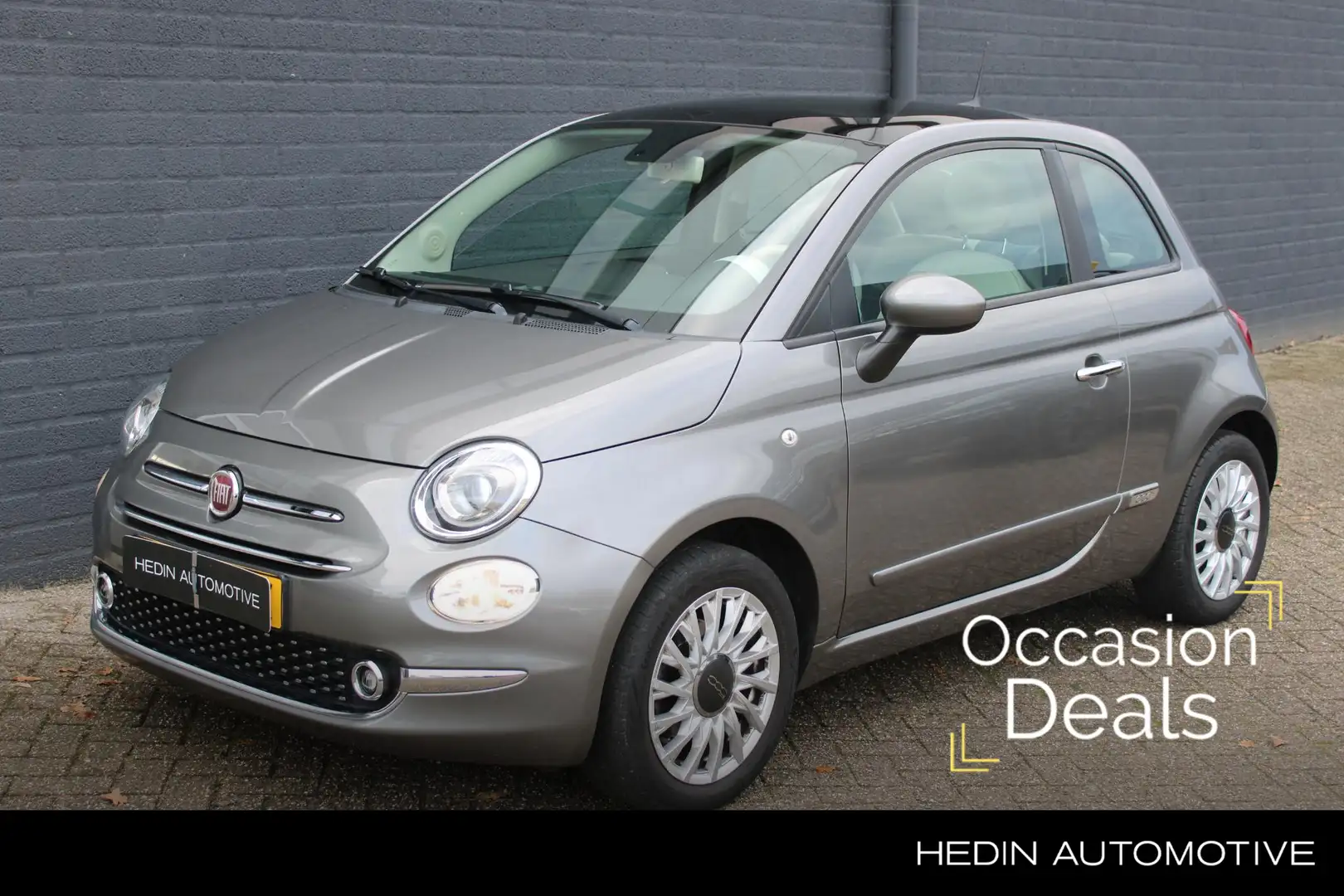 Fiat 500 1.2 Lounge 4 Cilinders | Automaat | Airco | Apple Grau - 1
