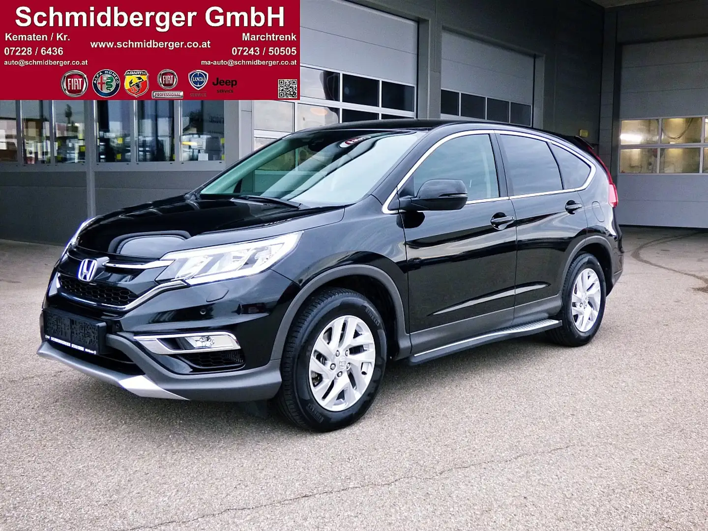 Honda CR-V 1,6i-DTEC Elegance 4WD 8-fach/Navi/Kamera Noir - 1